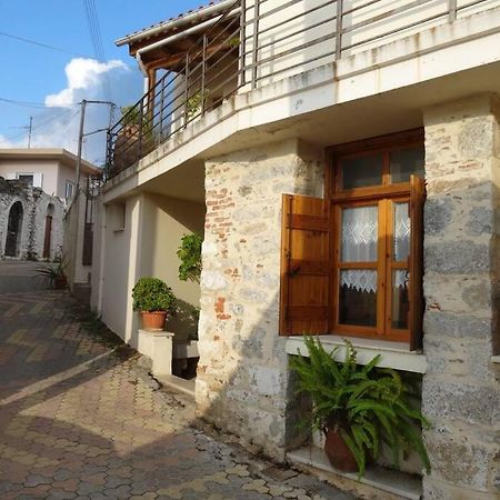 Traditional Cretan Stone House In The Center Of Crete Litos Exterior photo